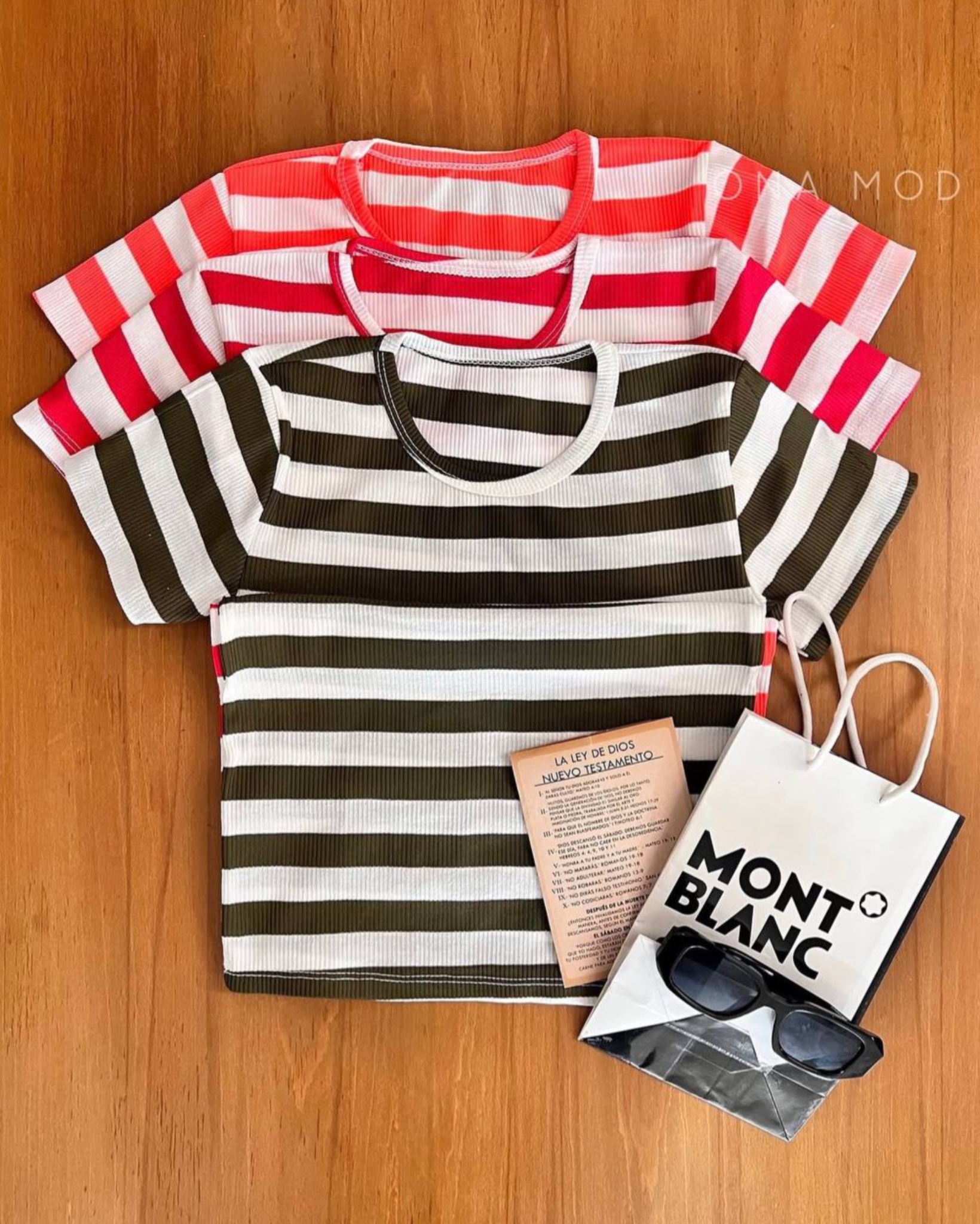 تاپ کبریتی میله ای راه راه